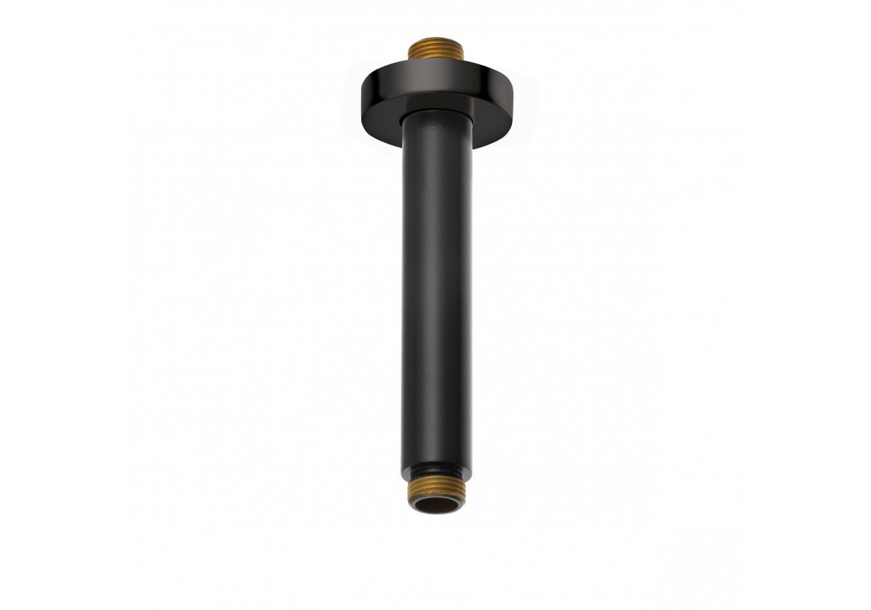 Konzola uzidnog tusa (plafonska) 150mm KLUDI - A-QA BLACK [6651539-00]